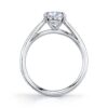 Venice Diamond Engagement Ring in Platinum - Image 4