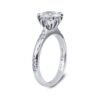 PavÃ© Collection - Round Brilliant-cut Diamond Semi-PavÃ© Engagement Ring - Image 2