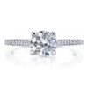 Royal Paris PavÃ© Diamond Engagement Ring - Image 4