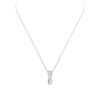 Akoya Cultured Pearl Pendant with Diamonds in White Gold - 3-5mm - Image 2