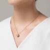 M Collection Akoya Cultured A+ Pearl Pendant in Yellow Gold - 20 Inches - 7.50mm - Image 3