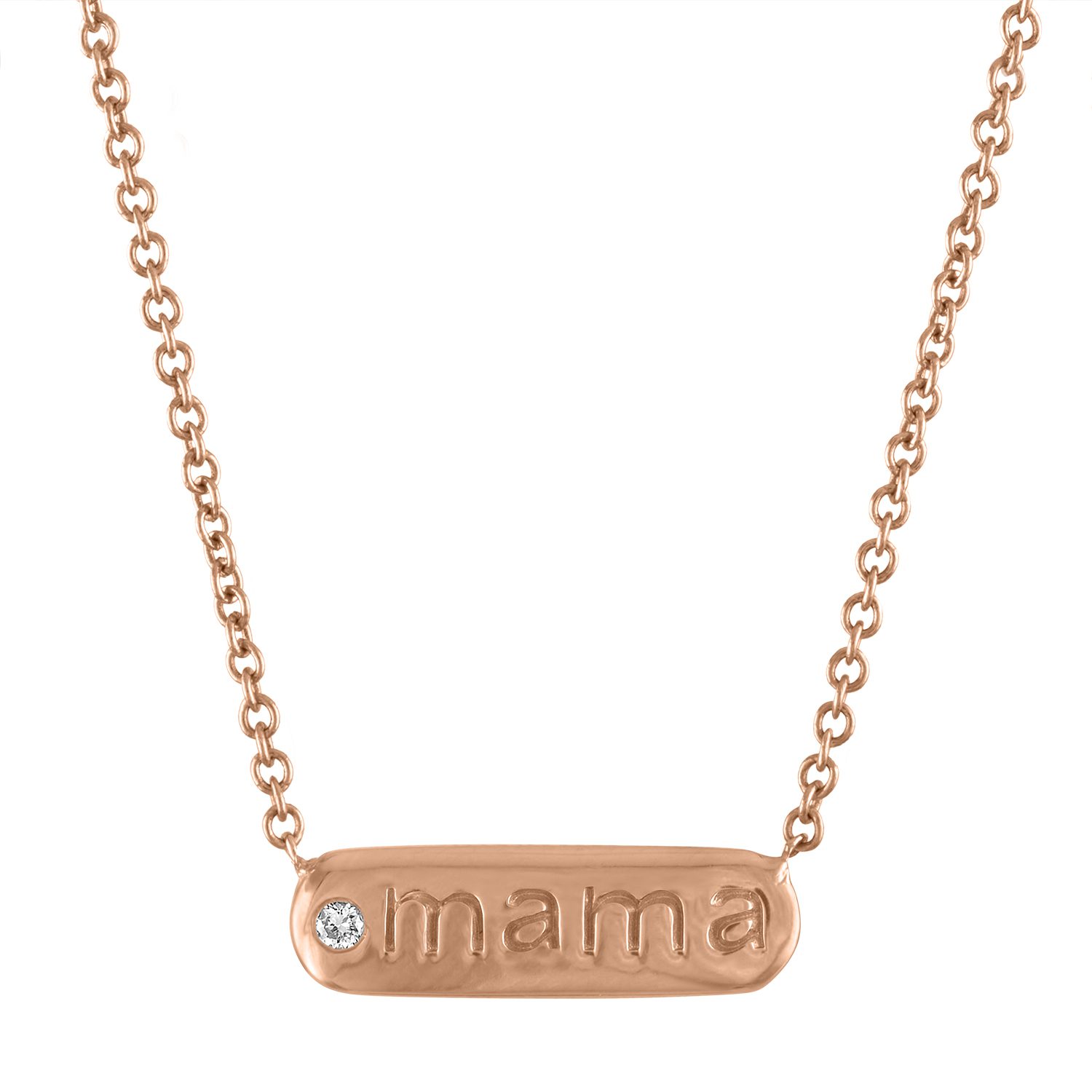 Mama Pendant Rose Gold | Jewellery Gifts for mothers | NOA mini – NOA fine  jewellery