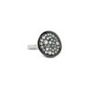 0.52 Carat PavÃ©-Set Diamond Disc Ring - Image 2