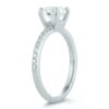 PavÃ© Collection - Round Brilliant-Cut Diamond Engagement Ring - Image 4