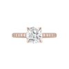 PavÃ© Collection - Cushion-Cut Diamond Engagement Ring - Image 2