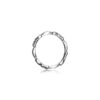 Lily of the Valley PavÃ©-set Diamond Wedding Band in Platinum - Image 4