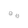 White South Sea Pearl and 1.66 Carat Diamond Stud Earrings in White Gold - 11.00mm - Image 2