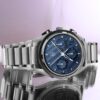 Tonda PF Chronograph Steel Platinum - Blue Dial - Men's Watch - 42mm - Image 3