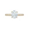 PavÃ© Collection - Oval Diamond Engagement Ring - Image 2