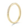 PavÃ© Collection - Single Row Diamond Wedding Band in Yellow Gold - Set 1/2 - Image 3