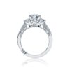 Simply Tacori Three-Stone Diamond Engagement Ring in Platinum - Image 3
