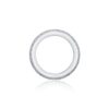 PavÃ© Collection - 0.96 Carat Three-Row Diamond Eternity Wedding Band in White Gold - Image 3
