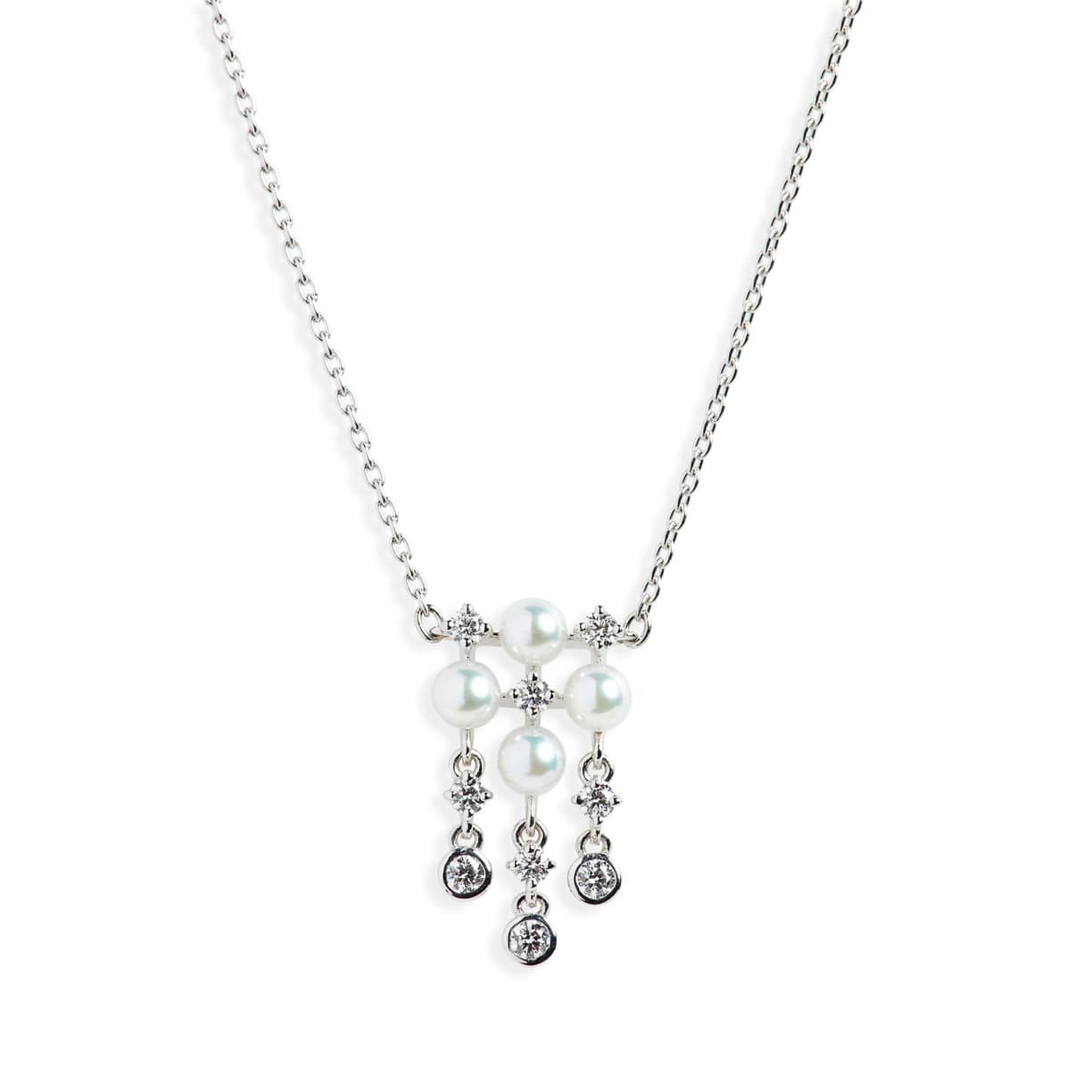 Mikimoto Pearl Pendant Solitaire Necklace