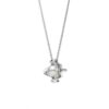 M Collection Akoya Cultured A+ Pearl Pendant in White Gold - 7.5mm - Image 2