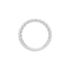 Emerald cut Diamond Half Way Eternity Band in White Gold - Image 3