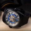 Klepcys GMT Retrograde - Skeleton Dial in Black Titanium - 42mm - Image 6
