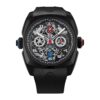 Klepcys DICE Double Chronograph - Skeleton Dial in Black Titanium - 42mm - Image 2