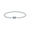 1.75 Carats Linear Diamond Tennis Bracelet in White Gold - Image 3