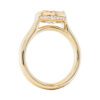Halo Collection - Bezel Oval-cut Diamond with Hidden Halo in Yellow Gold - Image 4