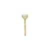 Halo Collection â Round Brilliant-Cut Diamond Engagement Ring in Yellow Gold - Image 3
