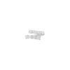 1.07 Carats Oval-cut and 1.53 Carats Emerald-cut Bypass Ring in White Gold - Image 2