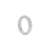 1.54 Carats Diamond French-set Band in Platinum - (G/SI) - Image 5