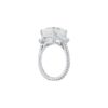 Three-Stone Collection â 6.49 Carat Asscher cut with 1.20 Carat Trapezoid Side Stones in Platinum - Image 5