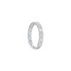 1.15 Carats Emerald-cut Bezel-set Half Eternity in White Gold - (G/SI) - Image 3