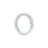 1.75 Carat Cushion-cut Half Way Band in White Gold â (G / VS) - Image 3