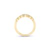 0.96 Carat Emerald-cut Diamond Crossover Ring in Yellow Gold - Image 5