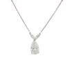 5.60 Carat Pear-shaped with Matching Marquise-cut Diamond Necklace in Platinum - Image 2