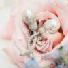 Baroque Pearl and PavÃ© set Diamond Brooch in Platinum - 13.5-14mm - Image 3