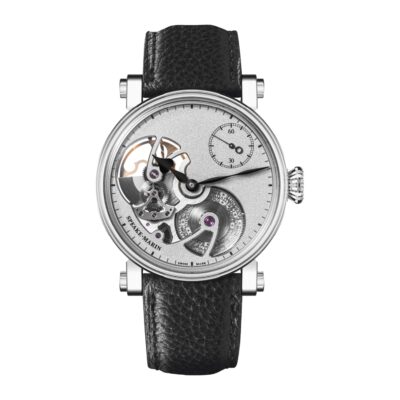 Openworked Sandblasted Dial in Titanium - 42mm - Men's Watch