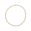 Solid Cuban Link Chain Necklace in Yellow Gold - Image 2