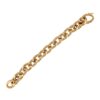 Oval Link Bracelet in Yellow Gold - 15mm - Image 4