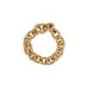 Oval Link Bracelet in Yellow Gold - 15mm - Image 2