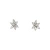 1.84 Carat Marquise Cut Cluster Earring in Platinum - Image 2