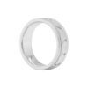 Carved Men's Comfort Fit Wedding Band in Platinum - 7mm - Size 10 - Image 3