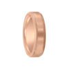 Rose Gold Men's Wedding Band with Miligrain Edge (6mm) - Image 3