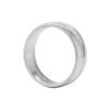 Three Row Line Men's Comfort Fit Wedding Band in Platinum - 7mm - Size 10 - Image 3