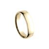 European Comfort Fit Wedding Band In Yellow Gold (5.5mm) - Image 4