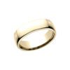 European Comfort Fit Wedding Band In Yellow Gold (6.5mm) - Image 4