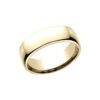 European Comfort Fit Wedding Band In Yellow Gold (7.5mm) - Image 3