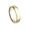 Light Comfort Fit Wedding Band In Yellow Gold (5mm) - Image 4