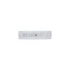 0.41 Carat Baguette cut and 0.24 Carat Brilliant cut Halfway Band in White Gold - Image 2