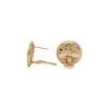 Elefantino 0.10 Carat Diamond Button Earring in Yellow Gold - Image 3