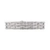 2.66 Carat Diamond Alternating Link Bracelet in White Gold - Image 3