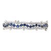 18.05 Carat Oval Sapphire and 18.35 Carat Diamond Bracelet in Platinum - 8 Inches - Image 2
