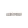 18.80 Carat Three Row Diamond Bracelet in White Gold - 8 Inches - Image 3