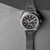Defy Skyline Chronograph in Stainless Steel - Black Dial - 42mm - Image 4